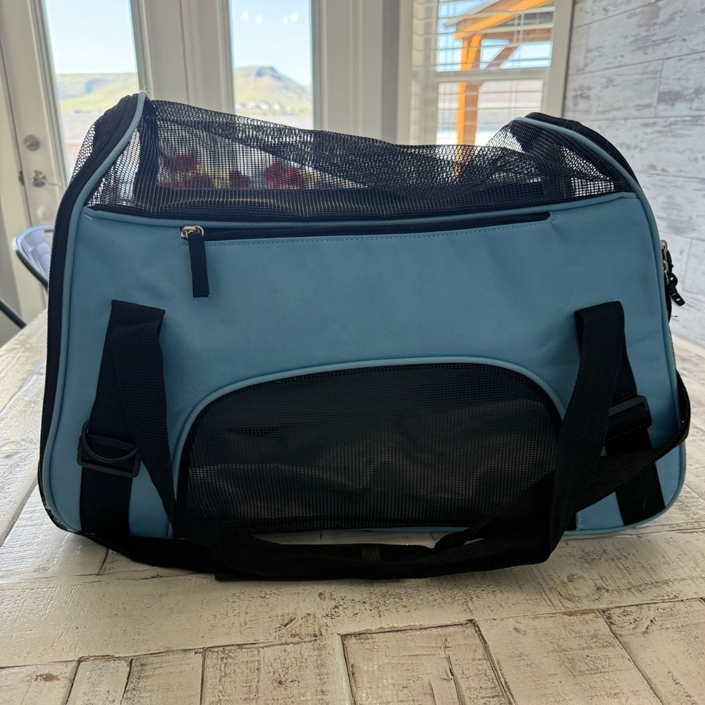 Pet Carrier Airline Approved Dog Cat Bag